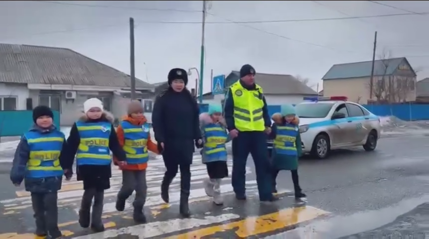🚦👮‍♂️ Қауіпсіз жол – жарқын өмір!
