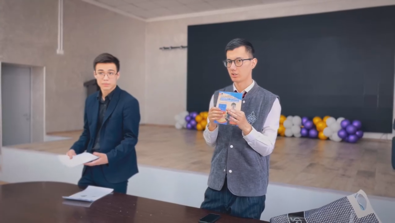 🎓 БІЛІМ-ИННОВАЦИЯ лицейі өкілдері Семей қаласынан келіп, 6-сынып оқушыларына лицейге түсу жолдарын таныстырды.